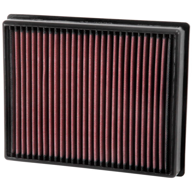 K&N Filtre à air de remplacement sur mesure pour Ford Edge 2.0 D, 2.7. 3.5 / Fusion 1.5, 1.6, 2.0 Turbo, 2.5 / Galaxy 1.5, 2.0 / Mondeo V (ex. Hybrid) / S-Max 1.5, 2.0 2013- (33-5000)
