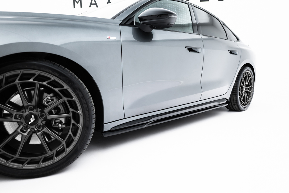 Zijskirts passend voor Audi A5 S-Line Sedan / Avant B10 Maxton