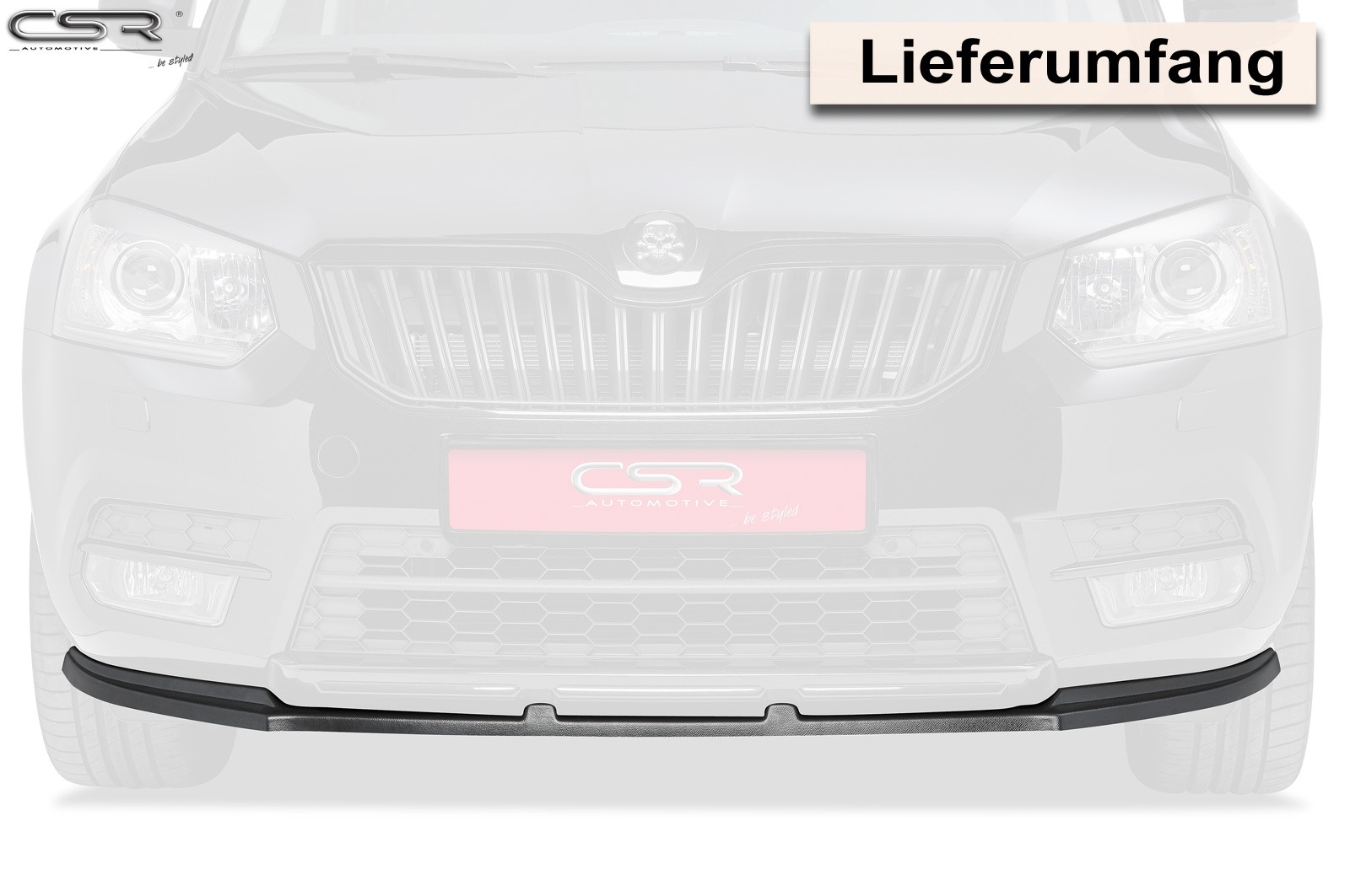 Cupspoilerlip Skoda Yeti CSL103