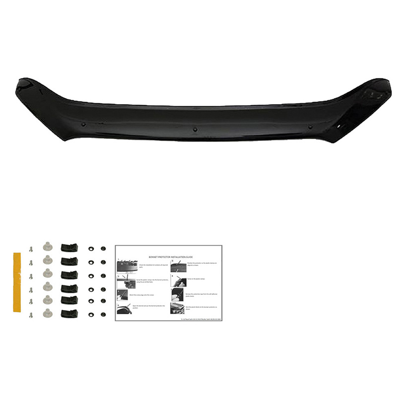 Protection du capot sur mesure pour Mercedes Classe-X W470 2017- - Noir brillant