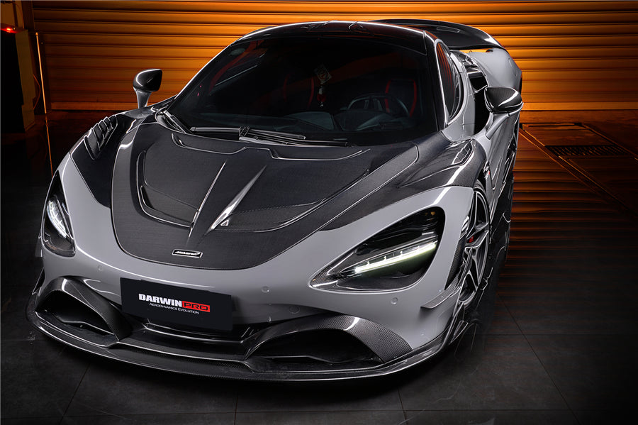 McLaren 720s Se²NWB Style Carbon Fiber Canards 2017-2021