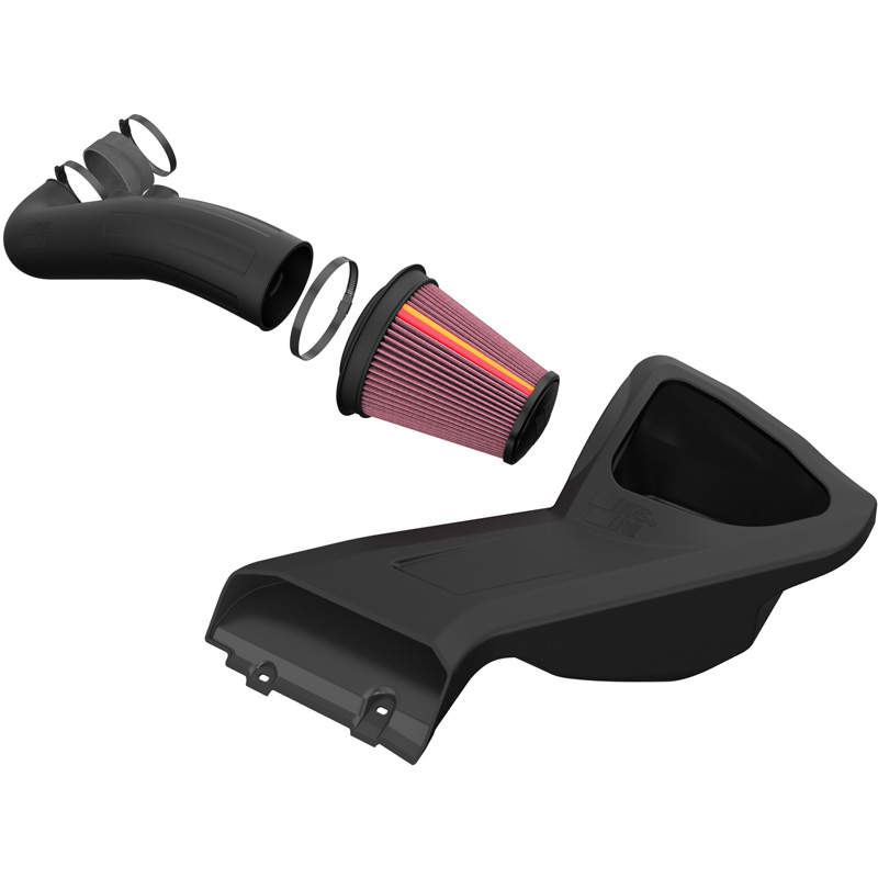 K&N NextGen d'admission d'air froid  sur mesure pour Ford F150 5.0L V8 2015- (50-2591)