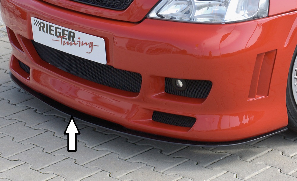Spoilerzwaard Voorbumper Opel Astra G Coup? Rieger