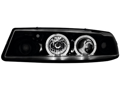 Phares Opel Calibra Angel Eyes noire