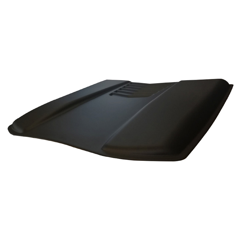 Écope de capot sur mesure pour Volkswagen Amarok MK1 2010-2022 & Nissan Navara D40 2005-2010 - Noir mat