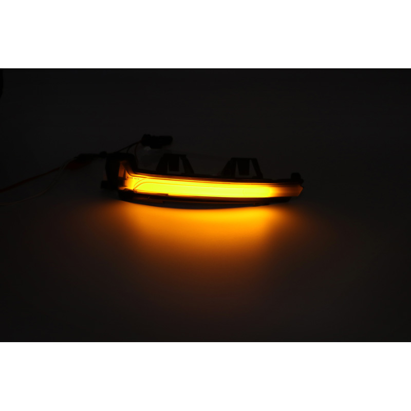 Set de Clignotants de Rétroviseurs LED sur mesure pour Volvo divers modèles 2016- - Fumée - incl. Feux Dynamiques