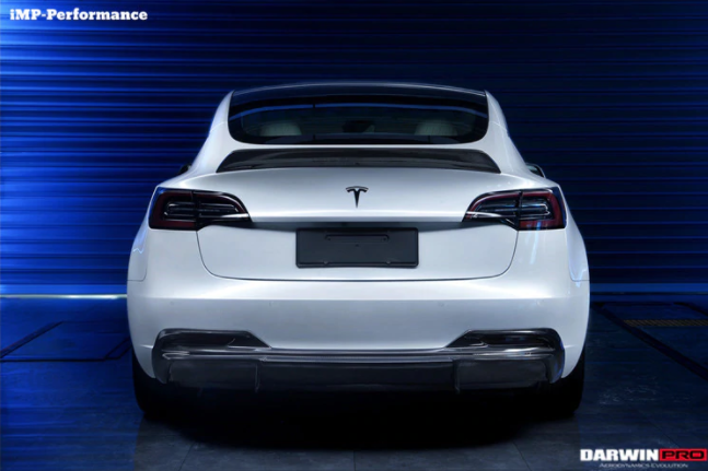 Tesla Model 3 IMP Style Carbon Fiber Full Kit 2017-2020