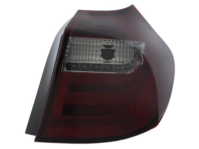 Taillights fits BMW E87/E81 Tube LED red/smoke 04-06