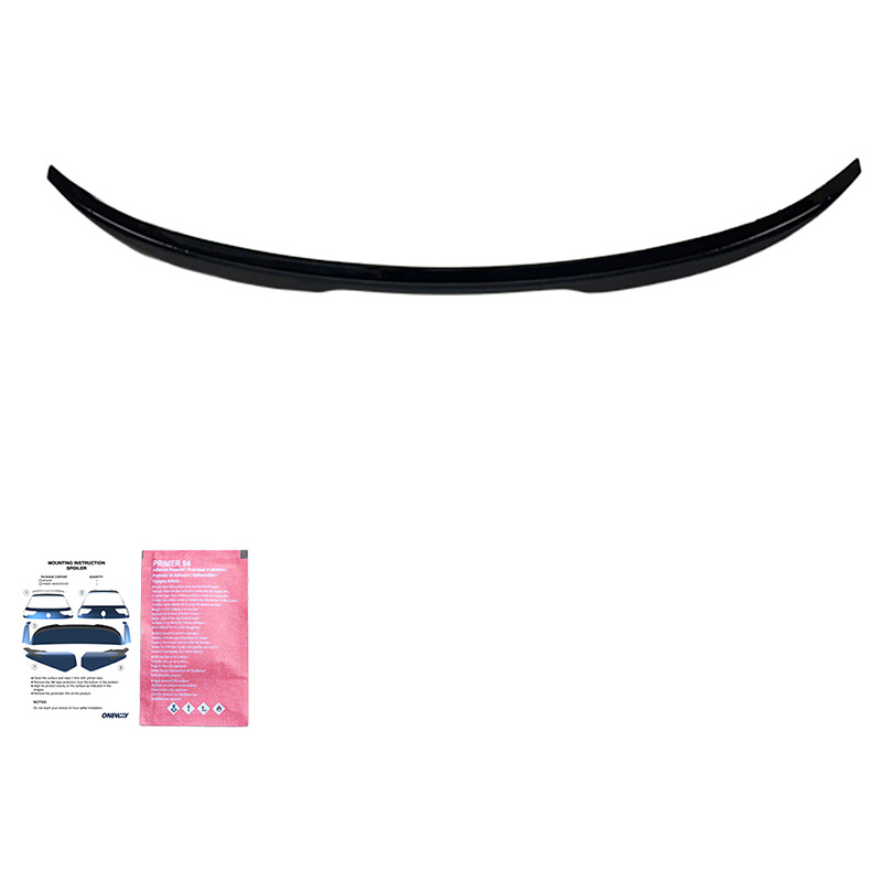 Oneway Becquet arrière sur mesure pour Audi Q3 (F3N) Sportback 2019-2025 incl. S-Line/RSQ3 - Noir brillant
