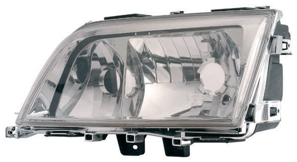 Headlights Mercedes W202 chome 93-00 H1 + H4
