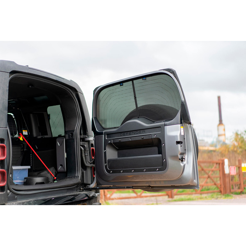 Set de Car Shades sur mesure pour Land Rover Defender D110 5-portes 2020- (12-pièces)