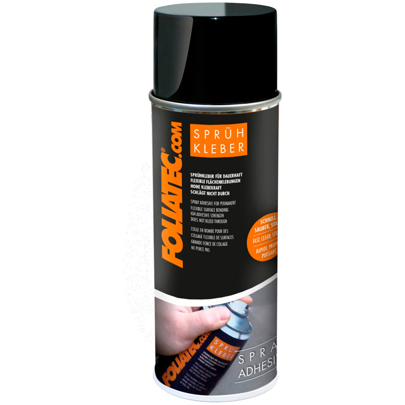 Foliatec Colle en spray pour un collage permanent et flexible des surfaces 500ml