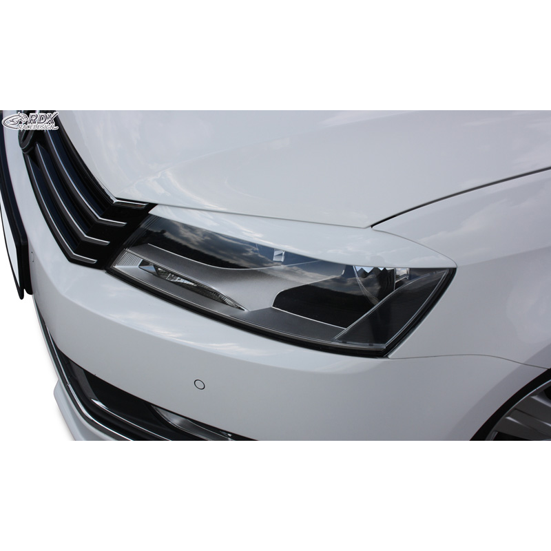 Spoilers de phares sur mesure pour Volkswagen Passat 3C Facelift 2011-2014 (ABS)