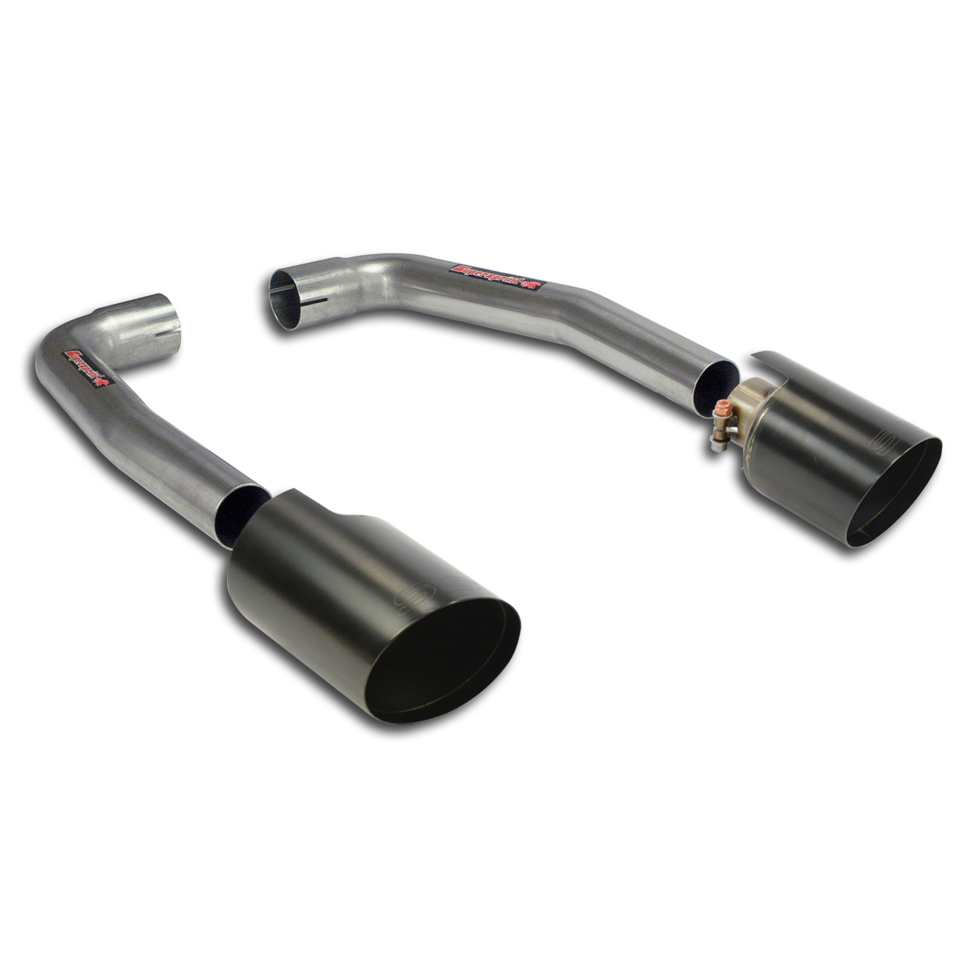 ALFA ROMEO GIULIETTA 2.0 JTDm (150 Hp) 2013 Endpipe kit "Race" Black Right O100 - Left O100
