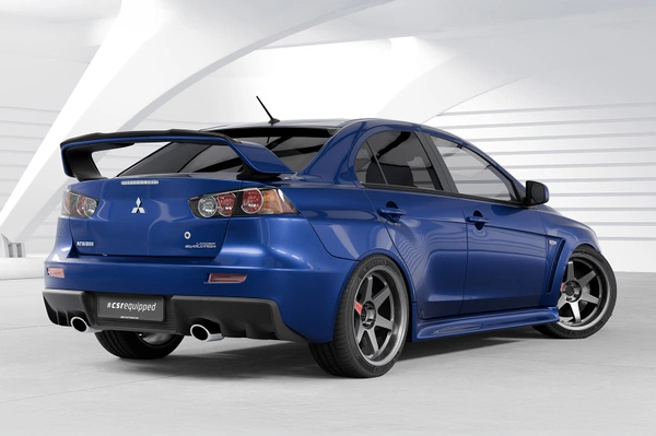 Achterspoiler | ABE voor Mitsubishi Lancer Evolution X