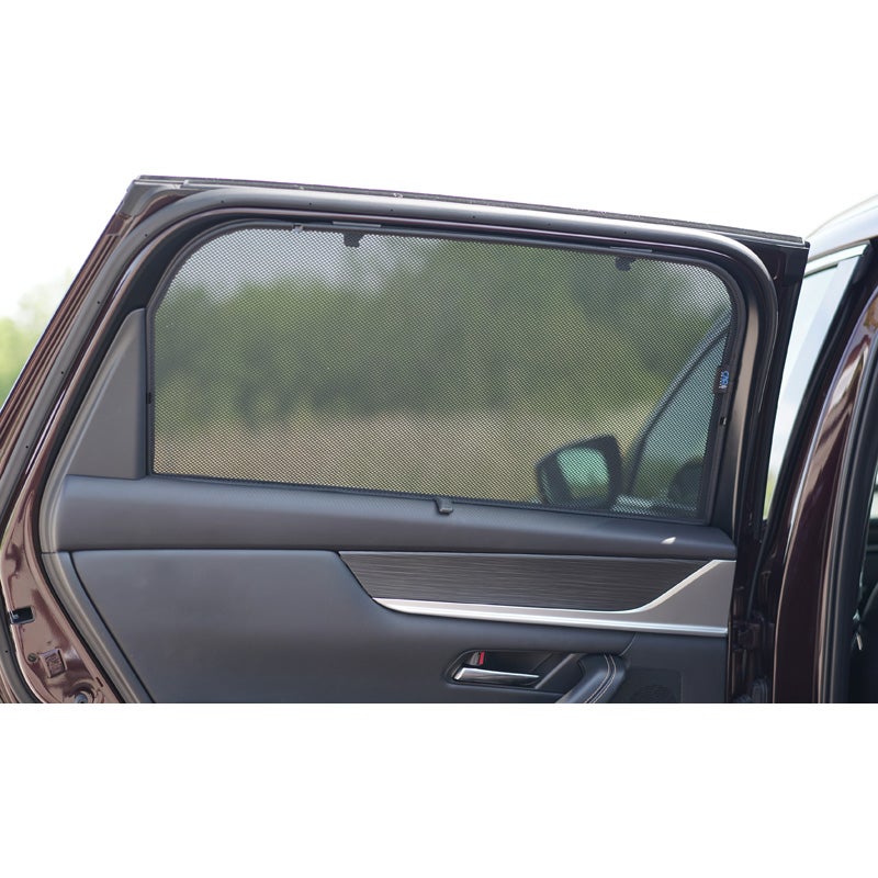 Set de Car Shades (portes arrières) sur mesure pour Mazda CX-80 2024- (2-pièces)
