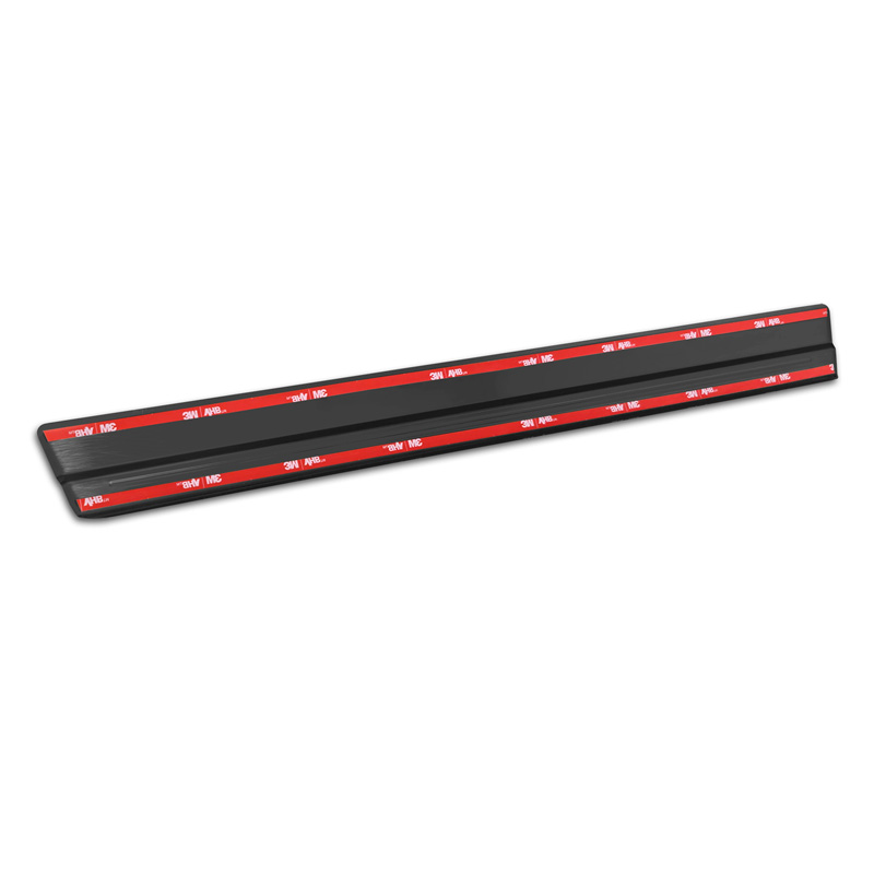 Avisa Seuils de portes inoxydable noir sur mesure pour Suzuki Swift VI 2024- - 'Lines' - 4-pièces