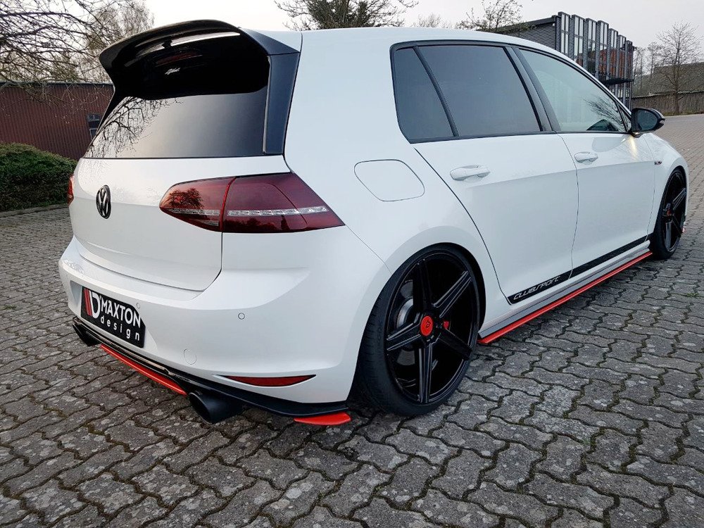 Diffuser VW Golf 7 GTI Clubsport Glans Zwart