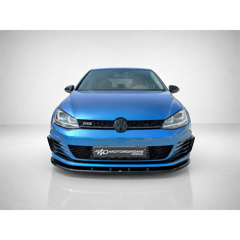 Motordrome Spoiler Avant sur mesure pour Volkswagen Golf 7 GTI & GTD 2012-2017 (ABS)
