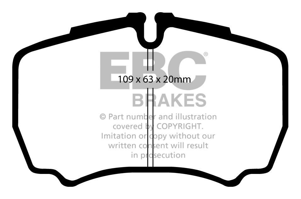 EBC Brakes IVECO BEDRIJFSWAGEN Daily (2006-2011) 35S 2006-2011 R
