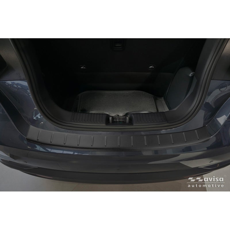 Avisa Protection de Seuil de Coffre Acier Inox sur mesure pour Leapmotor T03 2024- - Noir Mat