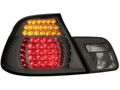 Feux arriere BMW E46 coupe 99-03 LED facelift rouges/