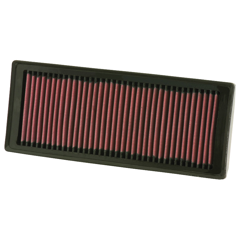 K&N Filtre à air sur mesure pour Audi A4 1.8 ex 163 cv, 2.0, 2.0D 2007-2015 / A5 1.8 2.0, 2.0D 2009-2016 / Allroad 2.0 2013-2016 / Q5 2.0, 2.0D ex. 190 cv 2008-2016 (33-2945)