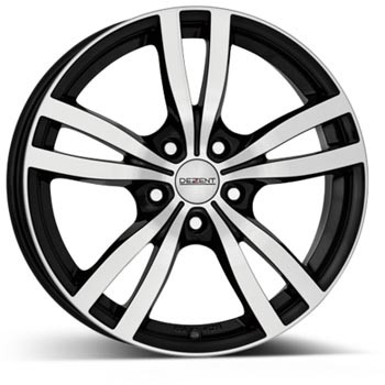 DEZENT TC dark 7x17 5x112 ET38 Velgen Set