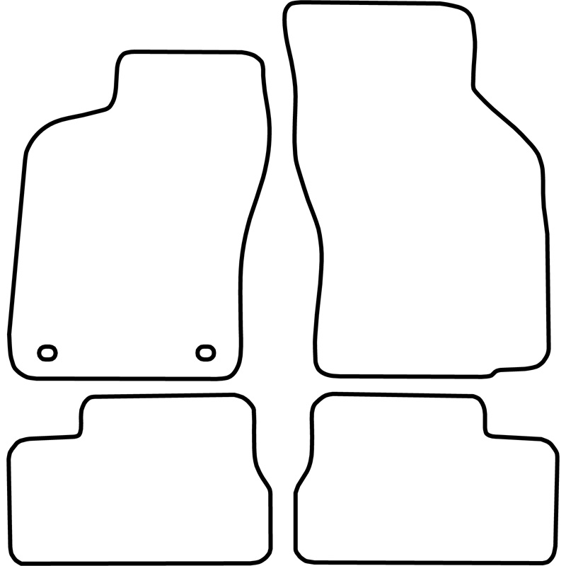Set de tapis de sol sur mesure pour Opel Astra F 1991-1997