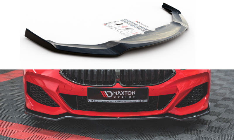 Voorspoiler BMW M850i G15 V.2 Glanzend Zwart