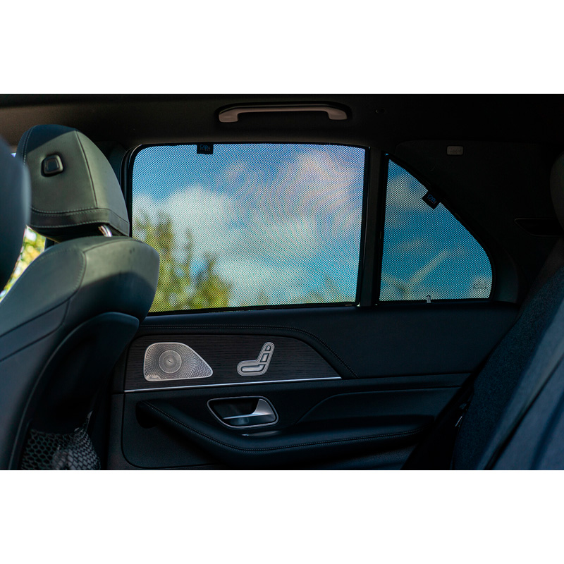 Set de Car Shades (portes arrières) sur mesure pour Mercedes GLE (W167) 2019- (4-pièces)