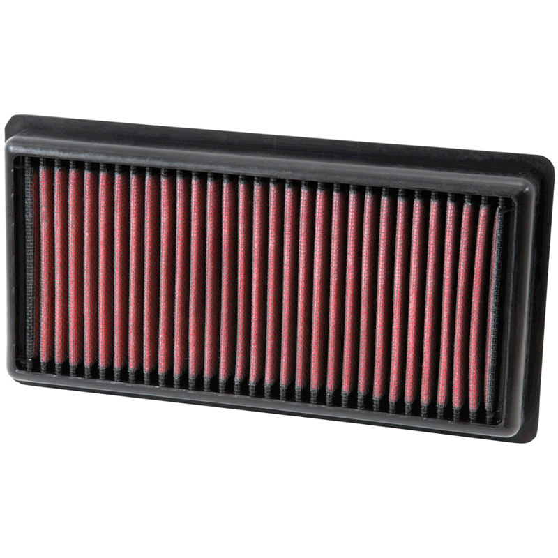 K&N Filtre à air de remplacement sur mesure pour Peugeot 108/208/2008/308 & 208 II 1.2 2019- + Citroën C1/C3/C4/Cactus/C-Elysee/DS3 2012- + Opel Crossland /Grandland X 1.2 ex. T 2017- (33-3006)