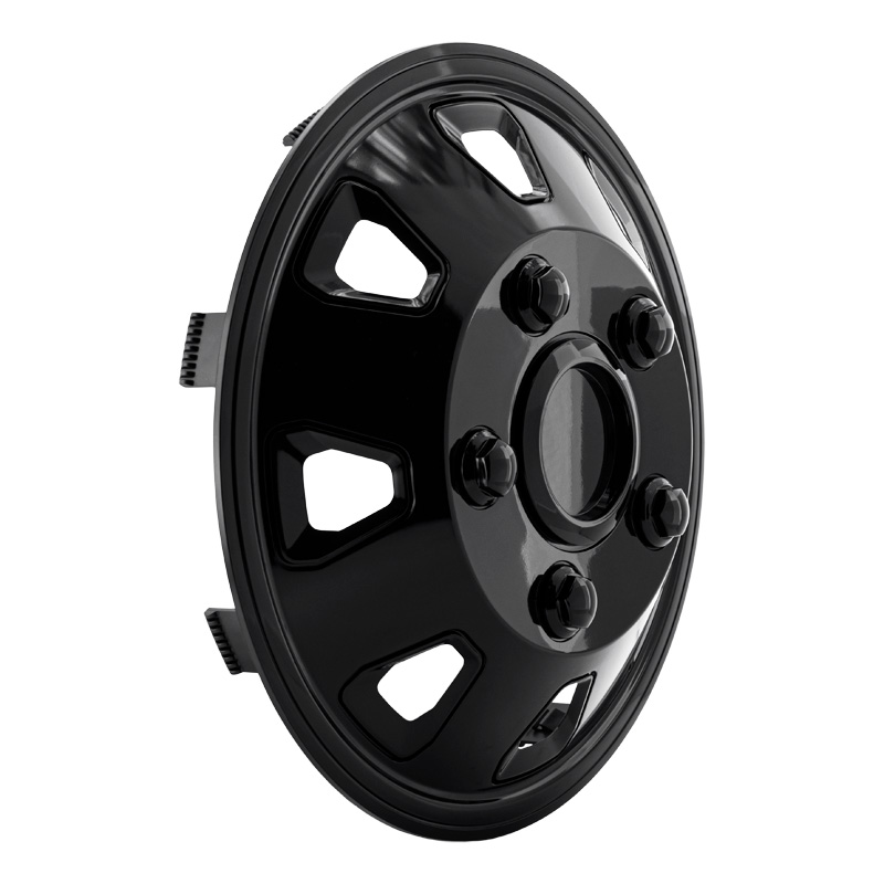 Jeu d'enjoliveurs Itah 14-inch noir (sphère)