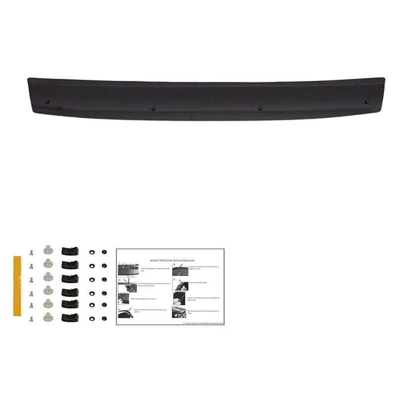 Protection du capot sur mesure pour Renault Trafic X83 01-2014 - Noir brillant