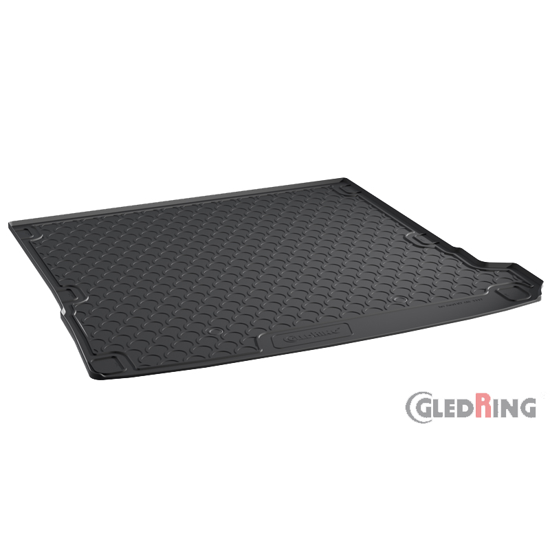Coquille coffre-arrière Rubbasol (caoutchouc) sur mesure pour Audi Q7 2015- (5-personnes)
