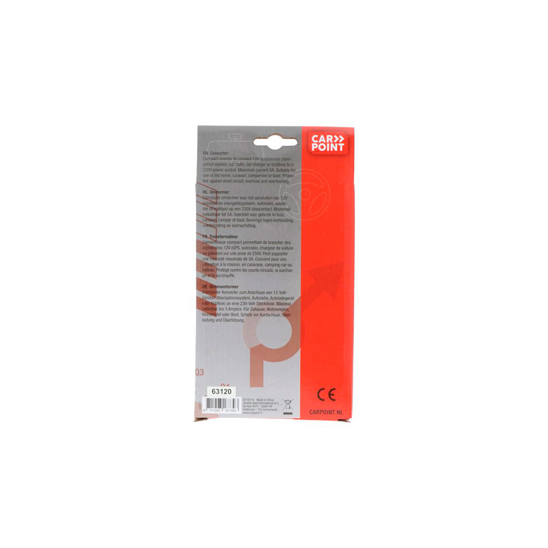 Carpoint Convertisseur de Courant pour Voiture 12>230V