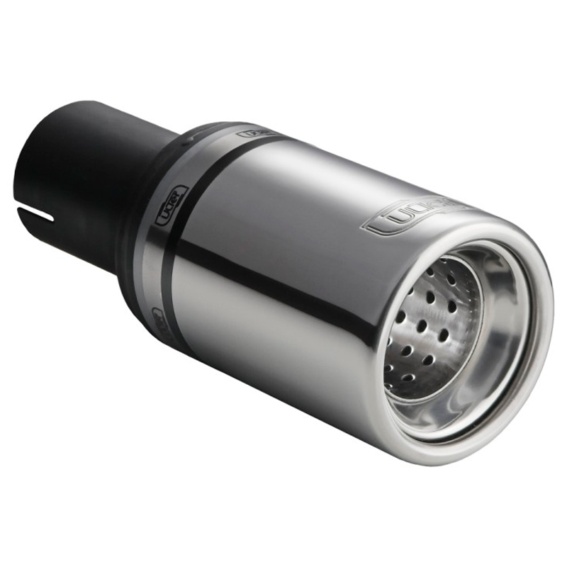 Ulter Sport Embout d'échappement - Ronde Ø80mm - Longueur 80mm - Montage ->50mm - Inoxydable