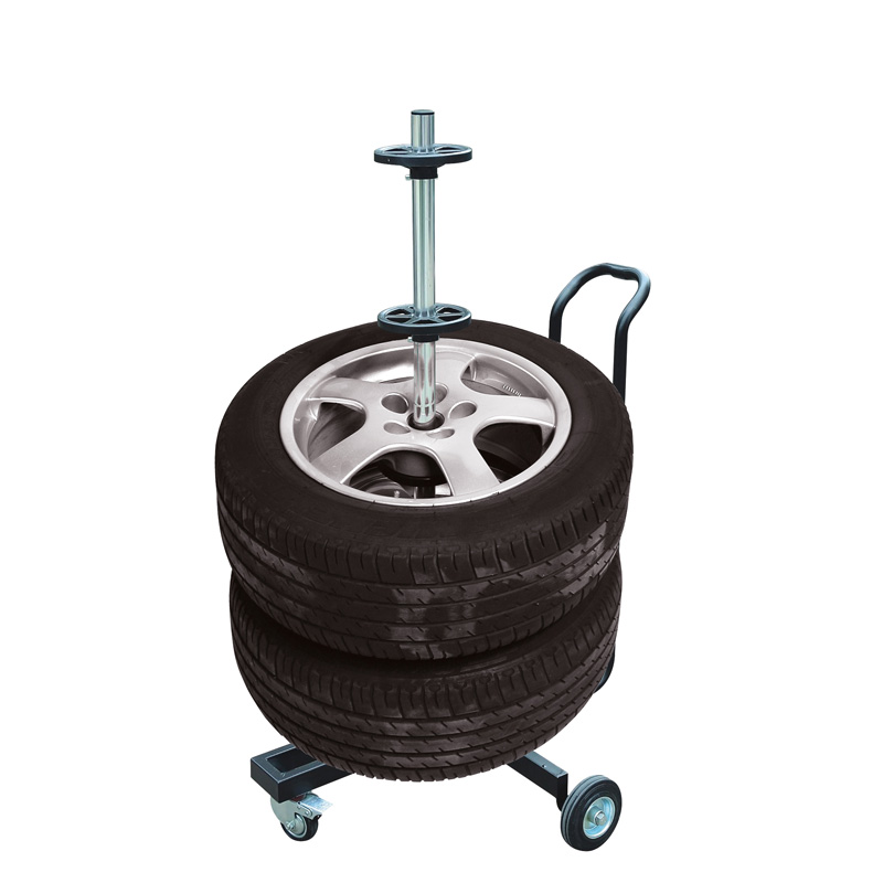 Carpoint Support de Rangement pour Pneus à Roulettes + Housse