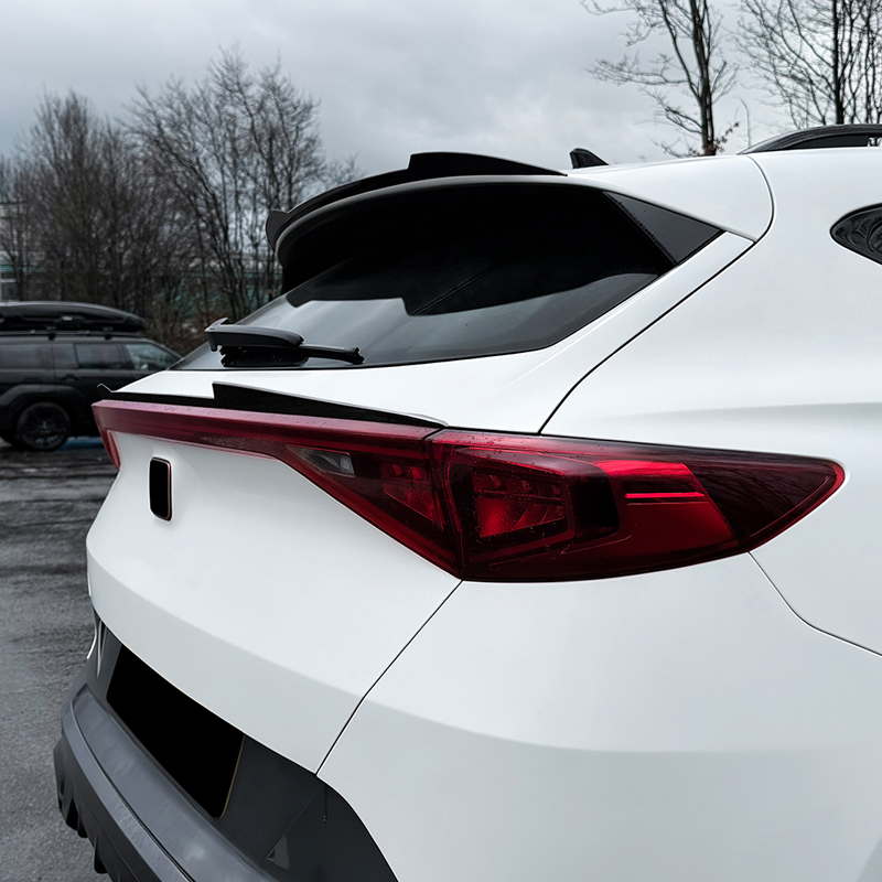 Becquet de toit (Spoiler Cap) sur mesure pour Cupra Formentor 2020-2024 & Facelift 2024- (ABS Noir Luisant)