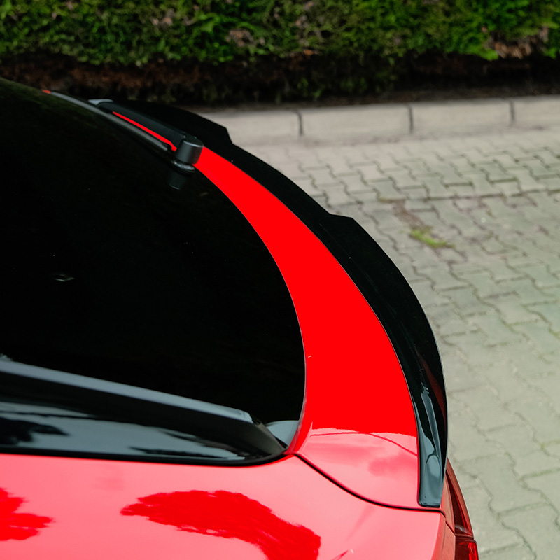 Oneway Becquet arrière sur mesure pour Audi Q3 (F3N) Sportback 2019-2025 incl. S-Line/RSQ3 - Noir brillant