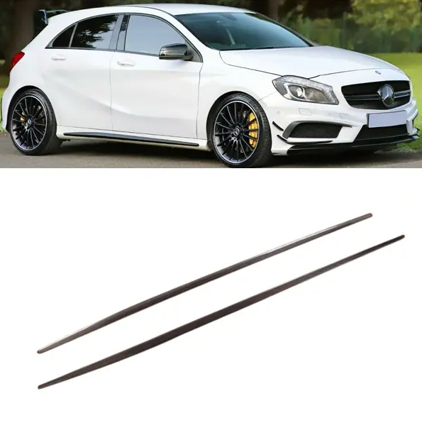 Carbon Zijskirt Mercedes A45 AMG W176 2012-2015