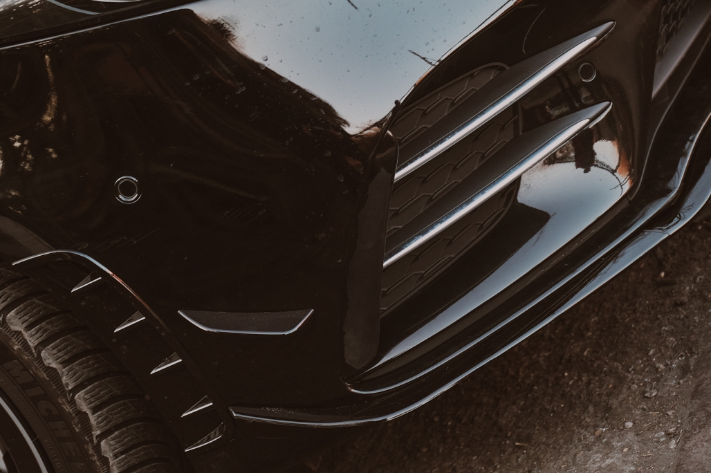 Zij-Intakes Mercedes A Klasse W177 Glans Zwart