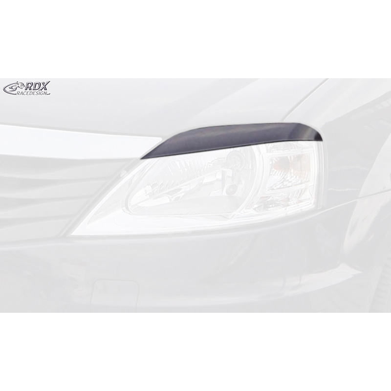 Spoilers de phares sur mesure pour Dacia Logan 2008-2013 (ABS)