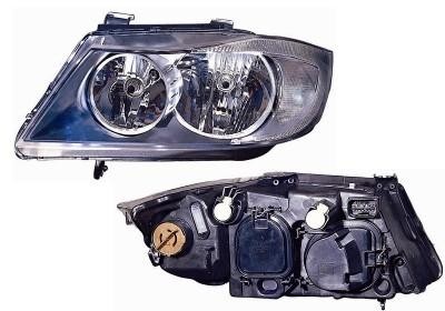 koplamp, Valeo, H7+H7, elektr verstelb, links BMW 3 serie E90/E9