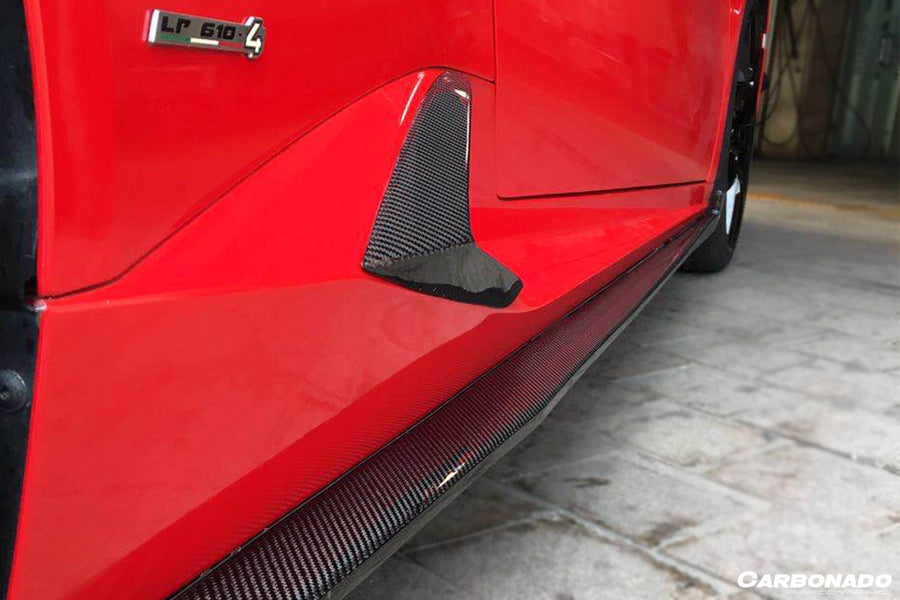 Lamborghini Huracan LP610 RZS Style Zijskirts Canards 2015-2020