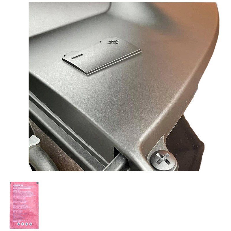 Caches de batterie et de phares sur mesure pour Volkswagen Transporter T5.1 2010-2015 - Noir mat