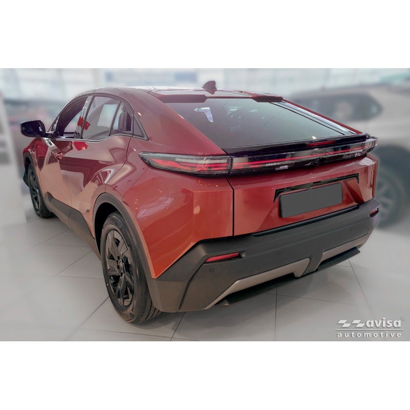 Avisa Moulure de hayon en Inox Noir Chrome sur mesure pour Toyota C-HR+ 2025-