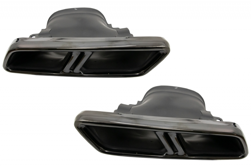 Exhaust Muffler Tips suitable for MERCEDES S-Class W222 E-Class W212 S212 Facelift CLS W218 SL-Class R231 E63 S63 SL65 A-Design