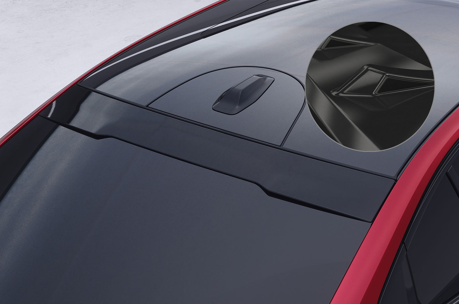 Hoge spoiler met ABE voor BMW 5 Serie G60 / i5 G60E Sedan CSR