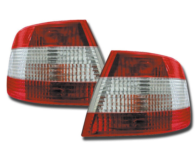 Feux arriere Audi A4 Limousine 95-01 rouges/blanc